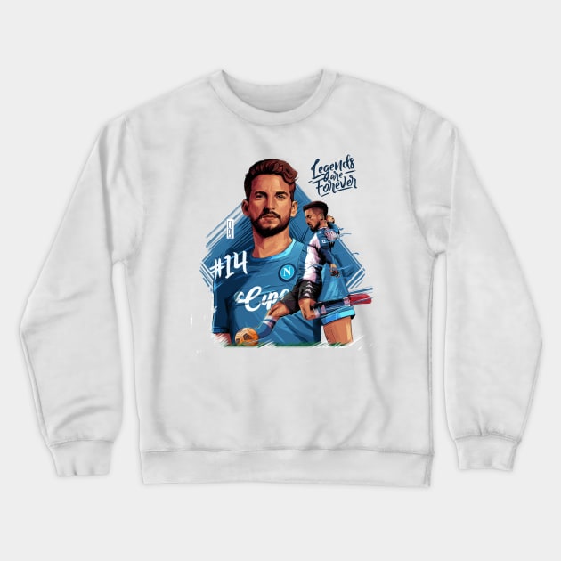 Dries "Ciro" Mertens Crewneck Sweatshirt by Cipo Design